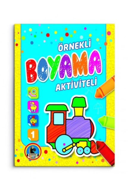 AKTİVİTE ÖRNEKLİ BOYAMA 48 SYF 8Lİ SERİ KARATAY